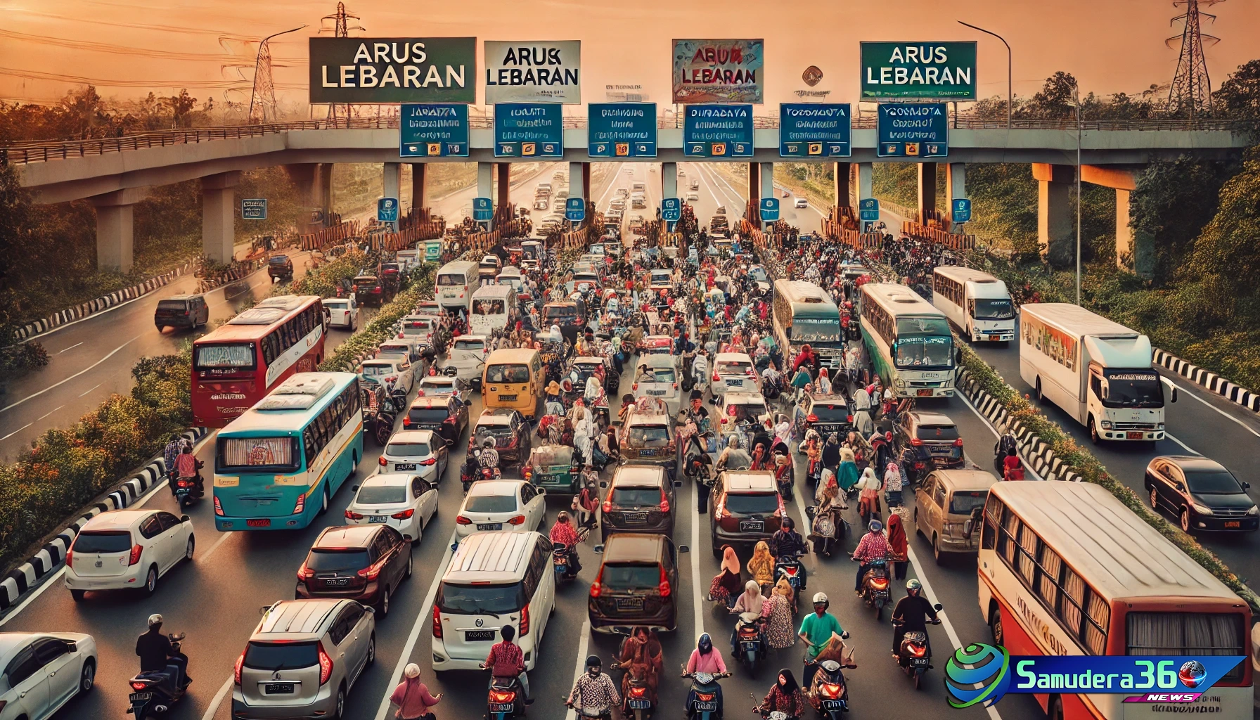 Puncak Arus Mudik Lebaran 2025